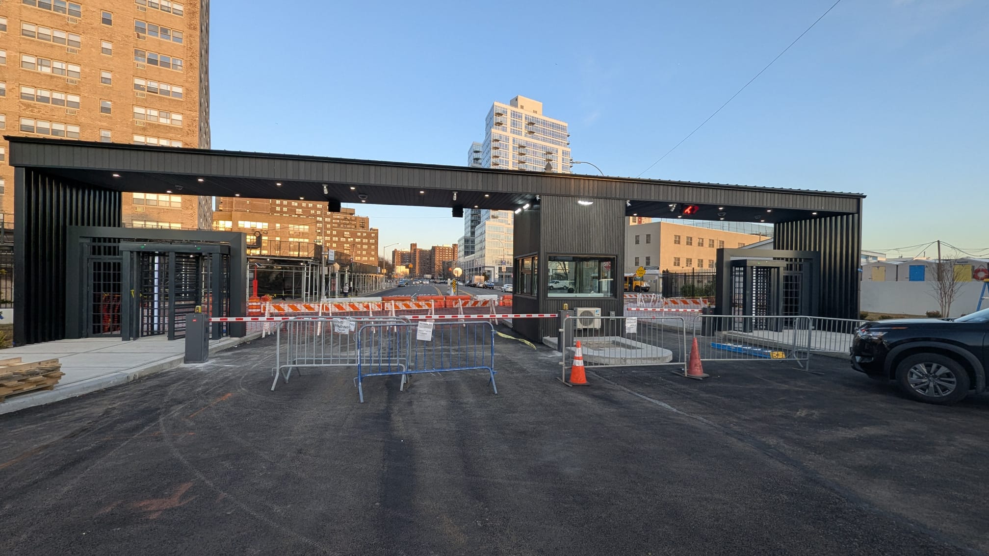 TurnIQ Security Solutions bringing a customized order to life for a client, including full-height turnstiles, boom barriers and guard booths.