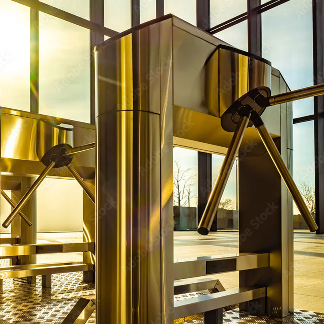 Titan Arm Double With Security Booth